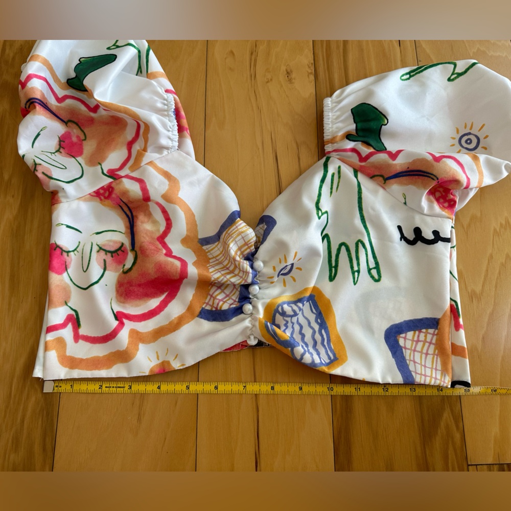 Tropical & Festive  2-Piece Skirt Set  NWOT size L - Picture 7 of 12
